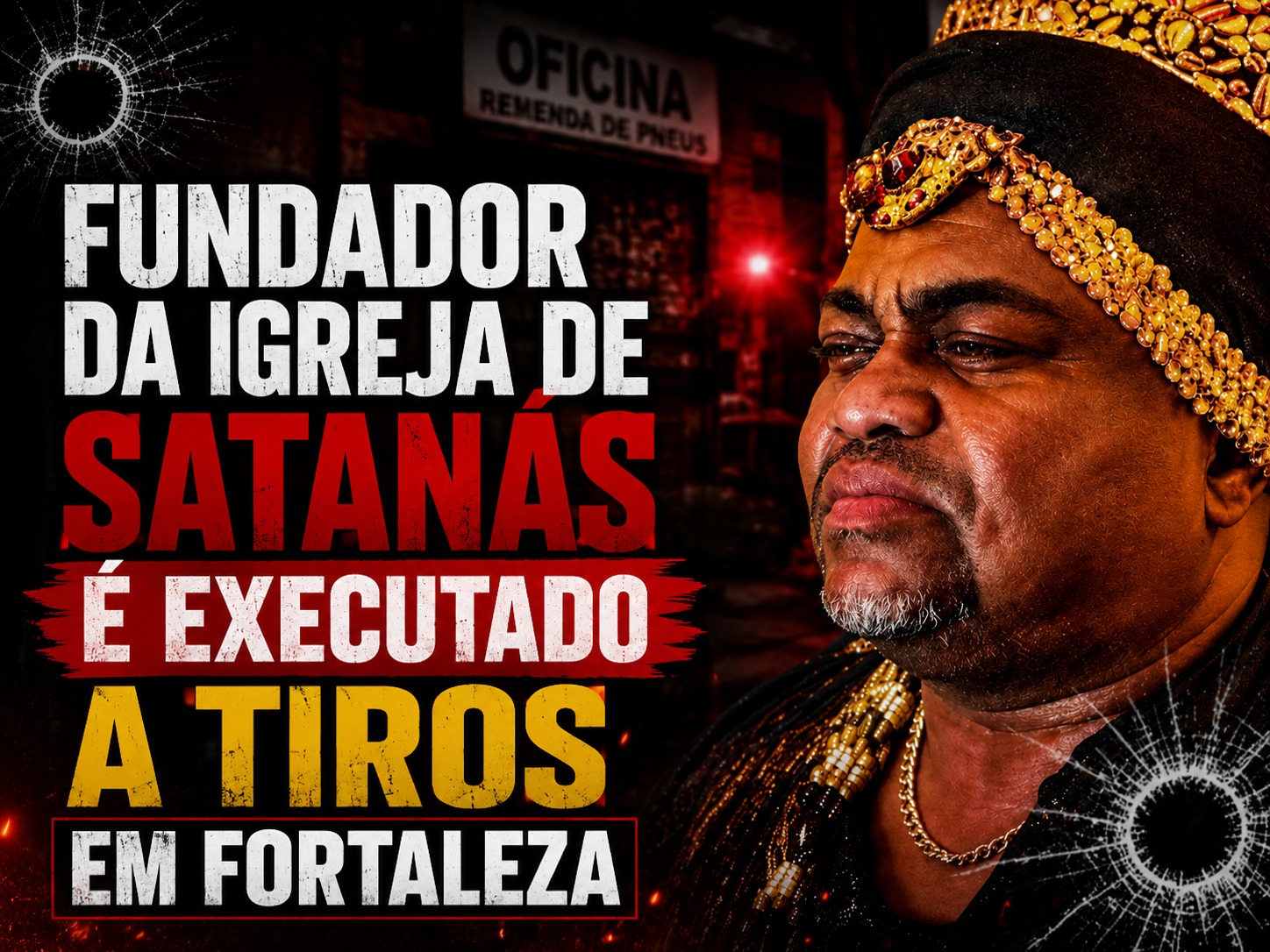 Bruxo Paulo Padilha, fundador da primeira Igreja de L�cifer no Cear�, � morto a tiros em Fortaleza